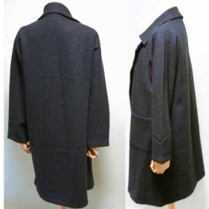 【日本製】毛&ポリエステル素材の裏なし黒色テー...の詳細画像2