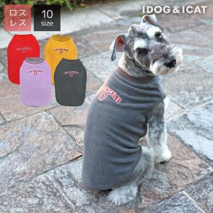 犬 服 iDog ロゴフリースタンク アイドッグの商品画像