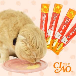 キャットフード いなば チャオ CIAO 液状猫おやつちゅ〜る ちゅーる 4本入り メール便OK｜idog