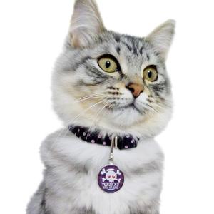 犬 迷子札 名札 猫 ネームタグ/ドクロ iD...の詳細画像4