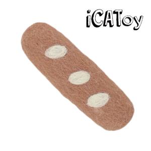 猫用品 iCaTOY フェルトのケリケリフランスパン｜idog