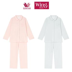 ワコール Wing パジャマ レディース 肌側綿100% パイル生地 ナイトウェア ルームウェア 涼しい 母の日 熱中症対策 冷房対策 春 夏 一部地域除き送料無料 EP8092｜idol4970