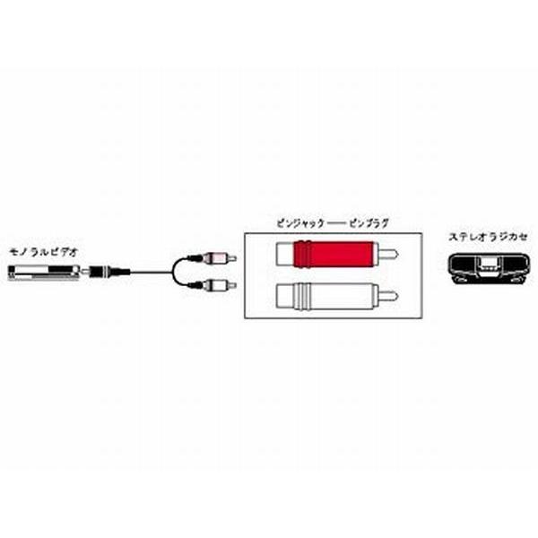 JVCケンウッド ビクター ピンジャック - ピンプラグ 2個1組 AP-121A