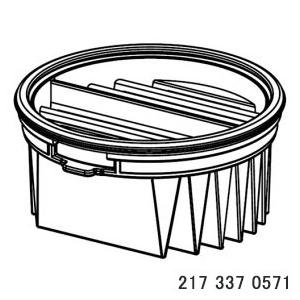 【在庫あり】純正品 2173370571 SHARP 高性能プリーツフィルター 掃除機用【EC-A2...