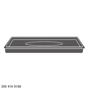 SHARP（シャープ） 【純正品】3504160139 角皿(1枚) オーブンレンジ用