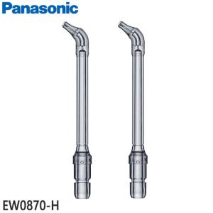 【在庫あり】【純正品】EW0870-H Panasonic ナノクレンズノズル(2本入り)(グレー) ジェットウォッシャードルツ用【EW-NJ80-W用】パナソニック 新品｜idosawa