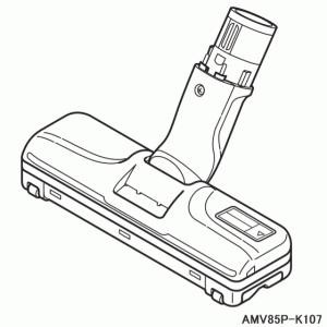 パナソニック 掃除機 MC-SV140J/MC-SK16Jの床用ノズル AMV85P-KD07