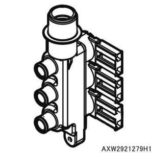 AXW2921279H1 給水弁 Panasonic 洗濯機用 (NA-FA120V5/NA-FA1...