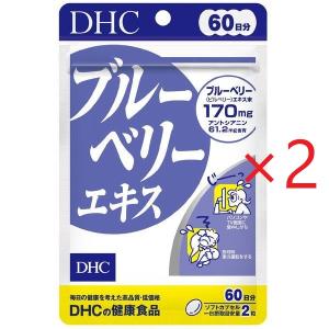 2個セット DHC ブルーベリーエキス 60日分 120粒｜idx