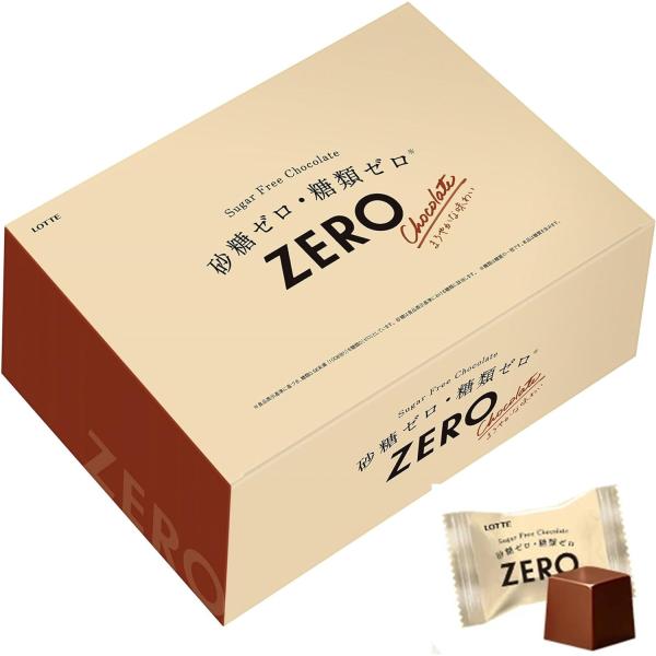 LOTTE ロッテ ゼロ チョコレート 大容量ボックス 720g 180個 送料無料 賞味期限 20...