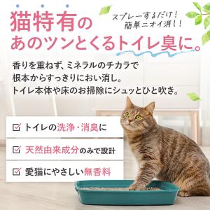 猫用 ペット用洗浄消臭スプレー バイオスプレー...の詳細画像3