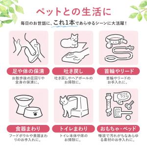 猫用 ペット用洗浄消臭スプレー バイオスプレー...の詳細画像5