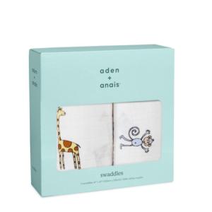 ランダム発送　aden+anais おくるみ モスリンスワドル1枚入り