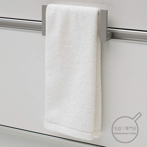 クリナップ スライド収納タイプ専用 ライン取手用タオル掛け ZKHTKN-K/ZKHTKB-K（ラク...