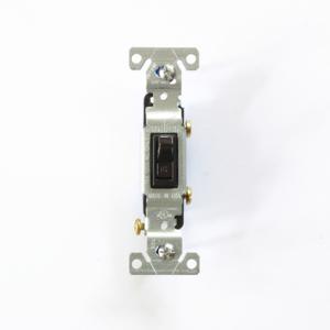 片切りスイッチ ダークブラウン JO057 おしゃれ かわいい レトロ アンティーク