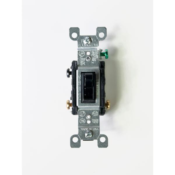 3路スイッチ ブラック JO151 おしゃれ かわいい レトロ アンティーク