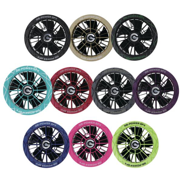 長信ジャパン GB-POWER 30V対応 ファンユニット GFX 各色 ブラシレスモーター 熱中症...