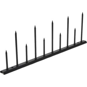 大榮線業 HLN1-8/15MB DSハイレーヌ1型 ブラック 忍び返し(侵入防止柵) 8/15シリ...