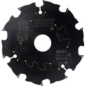 HiKOKI 0037-5608 スーパーチップソー 黒鯱(クロシャチ) 100X10P 硬質窯業系サイディング用 全ダイヤ