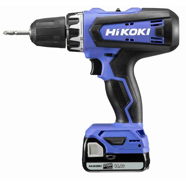 HIKOKI FDS14DF(BG) コードレスドライバドリル 14.4V/2.0Ah 【蓄電池・充...