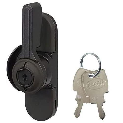 家研販売 CUK-800 家研 超万能クレセント 鍵付 ブラック(ALG755804)4983658...