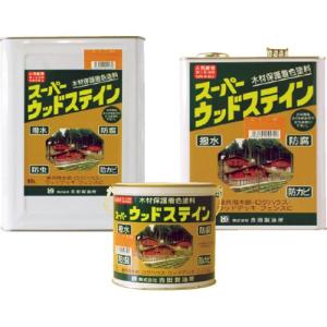 【個人宅配送不可商品】吉田製油所　16L缶　スーパーウッドステイン　カスタニ ※メーカー直送品｜iefan