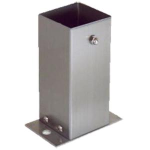 ステンレス装飾柱脚金物 ストレート 90角 柱受金物