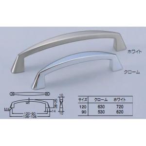 シロクマ　白熊印　HZ-69　マイセンハンドル　引き出し、家具用取手　取っ手　90mmビスピッチ　ホ...