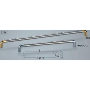シロクマ　白熊印　HC-23　ランセルハンドル　引き出し、家具用取手　取っ手　500mmビスピッチ　鏡面磨・クローム