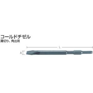 マキタ（makita） コールドチゼル A-21397 溝切り・角出し用 六角軸