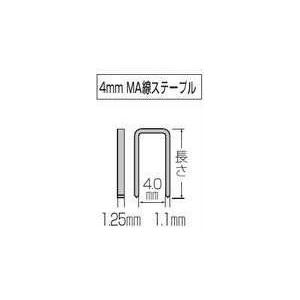 マキタ MAKITA F-81039 タッカー用ステープル 4mm MA線 5056本 416MA ...