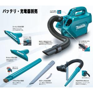 マキタ（makita） CL182FDZW 18V 充電式クリーナ 本体のみ : パワー