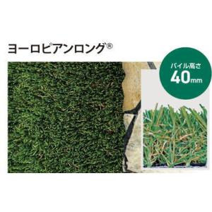 人工芝 リアリーターフ ヨーロピアンロング 40mm RET40-2-5ERP 2m×5m グリーンフィールド ※直送/代引不可/沖縄・離島配送不可