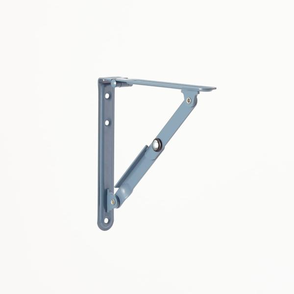 田邊金属工業所 ターナー 折りたたみ式棚受 200 グレー(183-013)