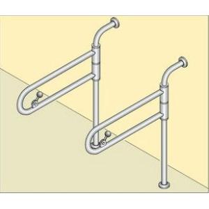 新協和 バリアフリー手摺 (洋式トイレ手摺)32Φ・34Φ SK-150S 神栄ホームクリエイト ※