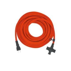 フジマック 極太延長コード 3.5sq 15A 10m CE-3510 3ツ口 十字タップ 