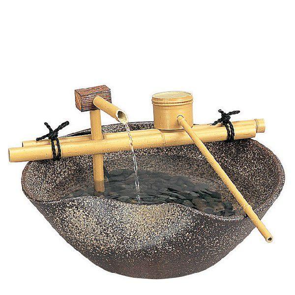 タカショー TSU-13 陶器つくばい「せせらぎ」13号 ※直送／個人宅不可