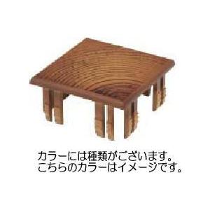 タカショー アルミ75×75角用キャップ ブラウンエボニー/ビス付