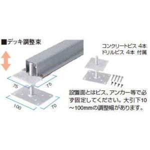 タカショー DCZ75-80 デッキ調整束75型 L=80mm コンビス4本 / ナベビス2本セット