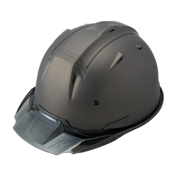 進和化学工業 ヘルメット SS-19Vプロ マットペルセウスブラウンメタリック/スモークバイザー 4...