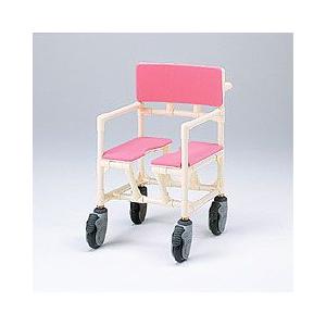 ヤザキ シャワーキャリー トイレットタイプ 後輪固定車 CAK-410 ※直送