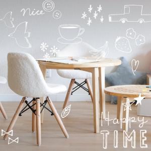 イケア（IKEA） 木製チェア パイン材/スクエア型 45cm 椅子 チェア