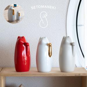 SETOMANEKI 中サイズ 招き猫 インテリア 中川政七商店 置物 猫 日本製