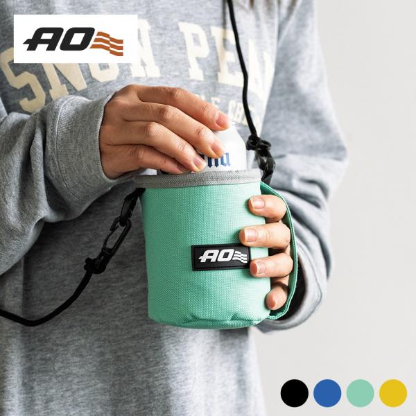 AOクーラーズ キャンバス ソフトカンクーラー クージー 保冷ボトル