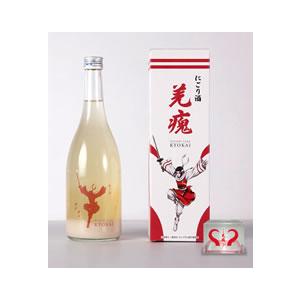 【丸彦酒造】キングダム　キョウカイの酒　巫舞　クリア升付　720ml