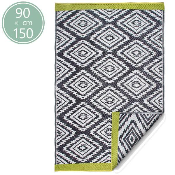 ラグ ラグマット おしゃれ アウトドアラグ ストローマット リバーシブル キャンプ 夏 屋外 防水 ...