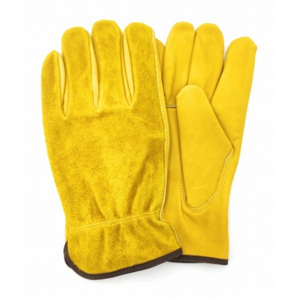 0332 耐熱 グローブ Lサイズ 耐火グローブ 手袋 キャンプ 革手 BBQ バーベキュー 焚き火...