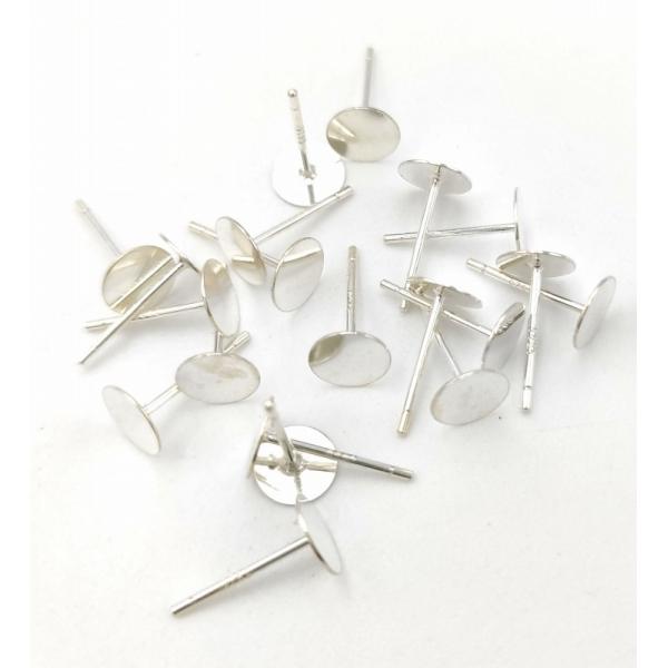 0426 ピアスパーツ 6mm 20個セット パーツ ハンドメイド DIY 送料無料