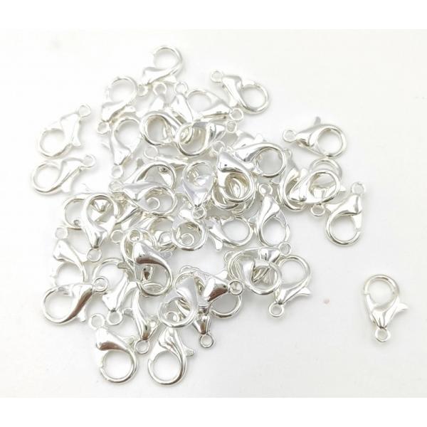 0429 カニカンシルバーカラー 14mm 50個セット パーツ ハンドメイド DIY 送料無料