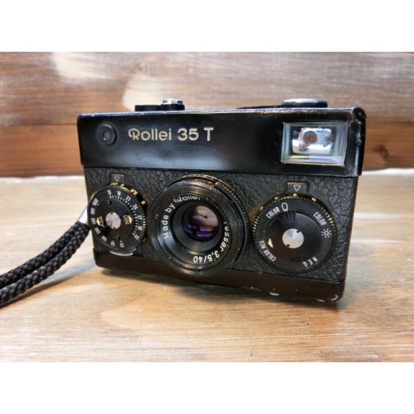 7323 良品 Rollei 35T 露出計OK ブラック シンガポール製
